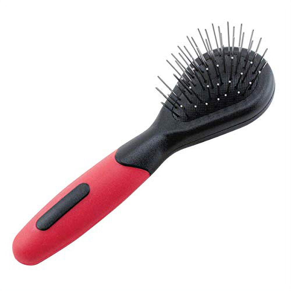 Steel top pin brush