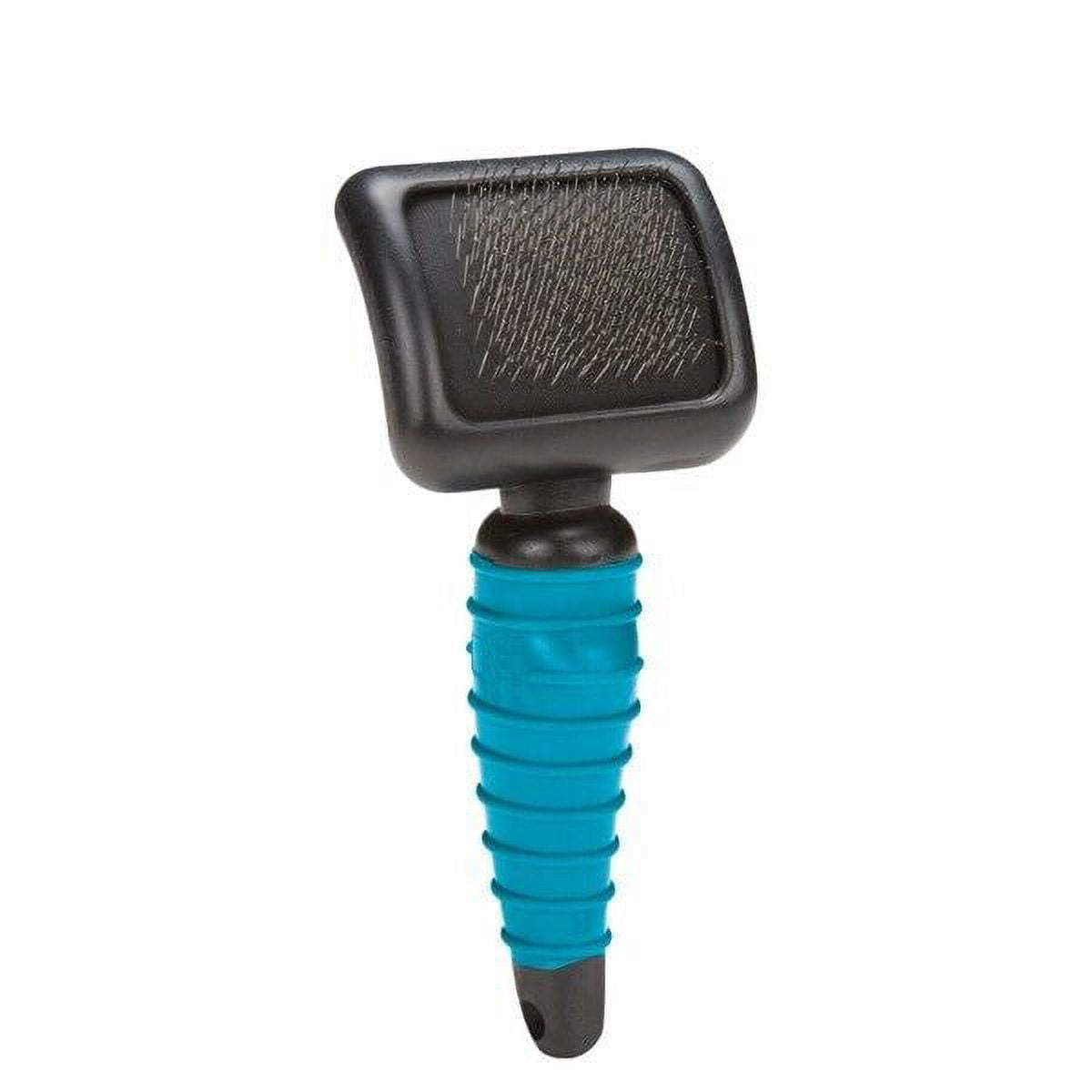 Master Grooming Tools Ergonomic Slicker Brush - Medium Size, Comfortable Purple Handle For Pets