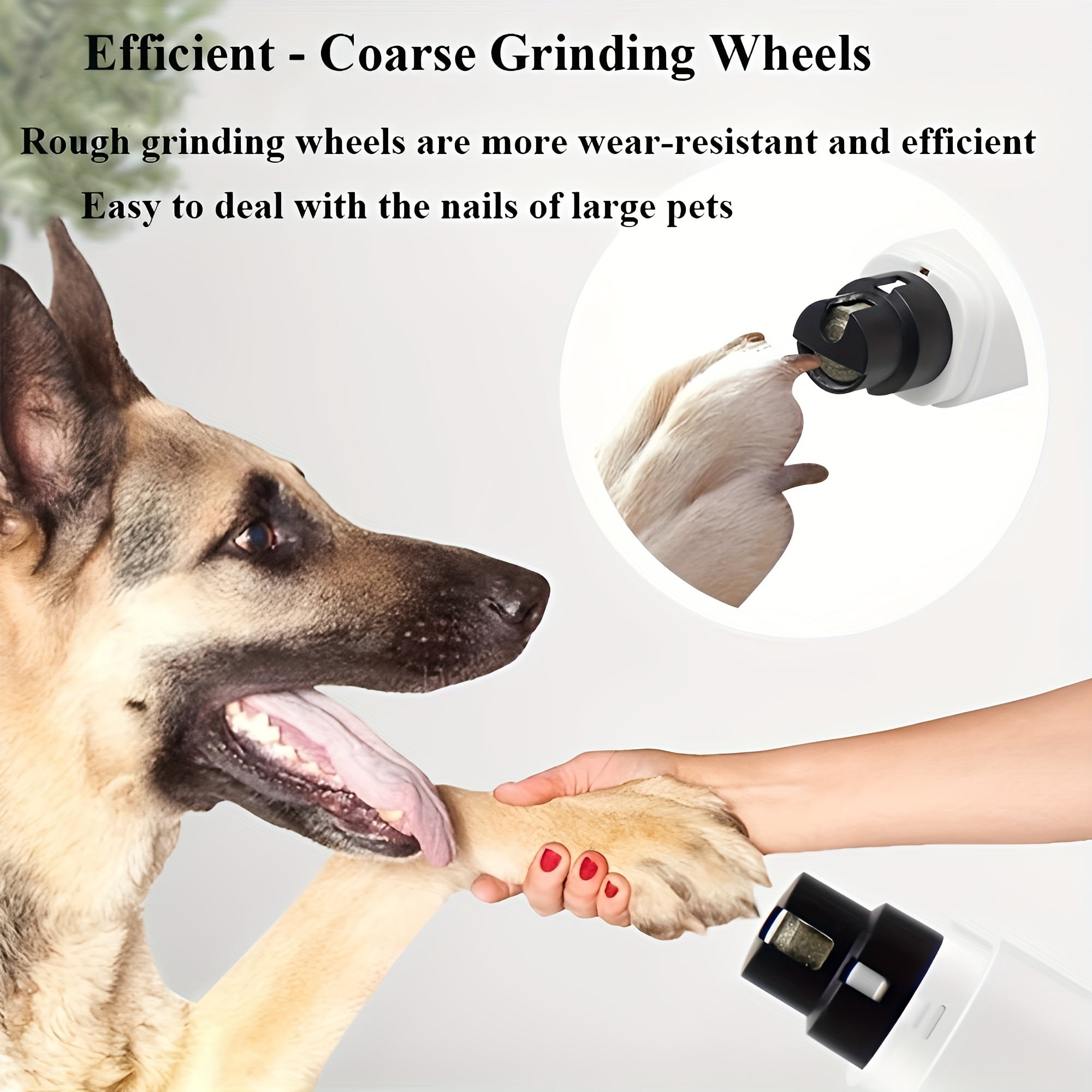 Professional Dog Nail Grinder For Pet Grooming USB Rechargeable 2 Speed Dog Nail Trimmers For Small Medium Or Large Dogs Or Cats The Best Dog Nail