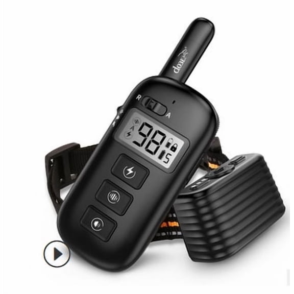 Professional Dog Training Collar with 2000ft Long-Range Remote, Rechargeable & IPX7 Waterproof Behavior Reinforcement System with 3 Safe Modes (Tone, Vibration, Static) for All Dog Sizes