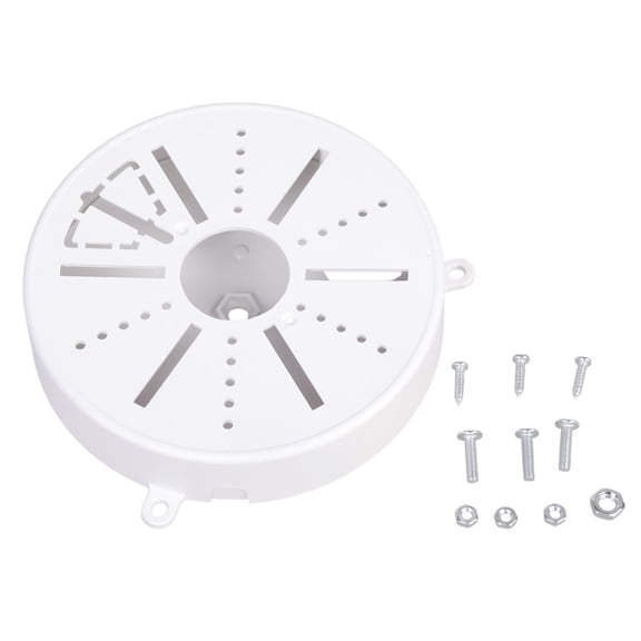 Professional Dome Camera Junction Box for Wall and Ceiling Mount with Hide Cable Feature Dome Camera Enclosure