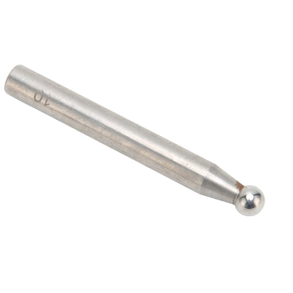 Professional Doming Metal Forming Dapping Punch Tool, Durable Alloy Steel Sphere for Jewelry Making Crafters, 0.4 Inches / 10 mm