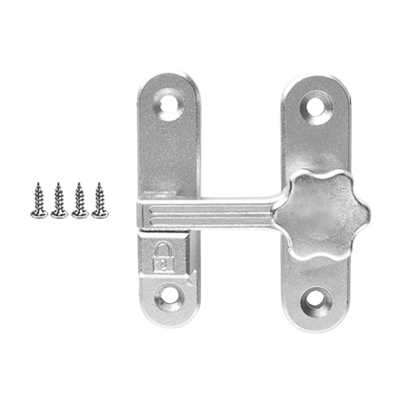 Professional Door Latches Lock Zinc Alloy Build Tamper Proof Effortlessly Setups