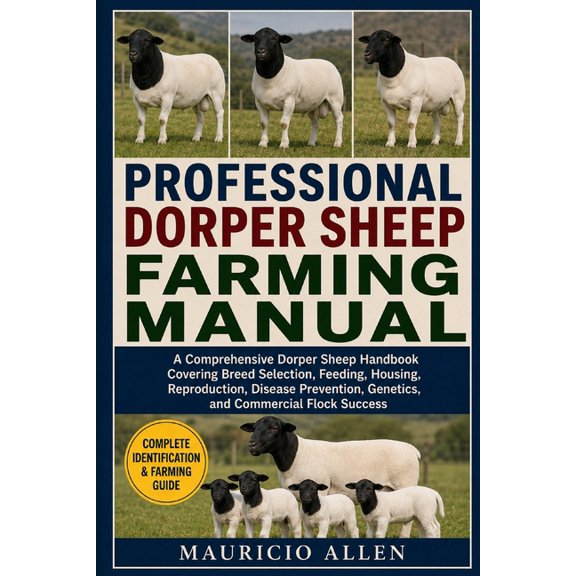 Professional Dorper Sheep Farming Manual: A Comprehensive Dorper Sheep Handbook Covering Breed Selection, Feeding, Housi, (Paperback)