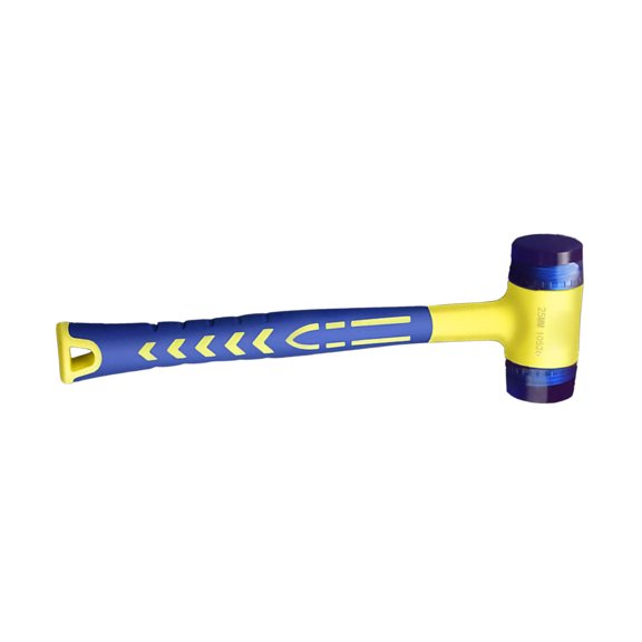 Professional Double Face Rubber Hammer Suitable For Efficient Safe Home Maintenance Handheld Tool Use Home Repair Tasks