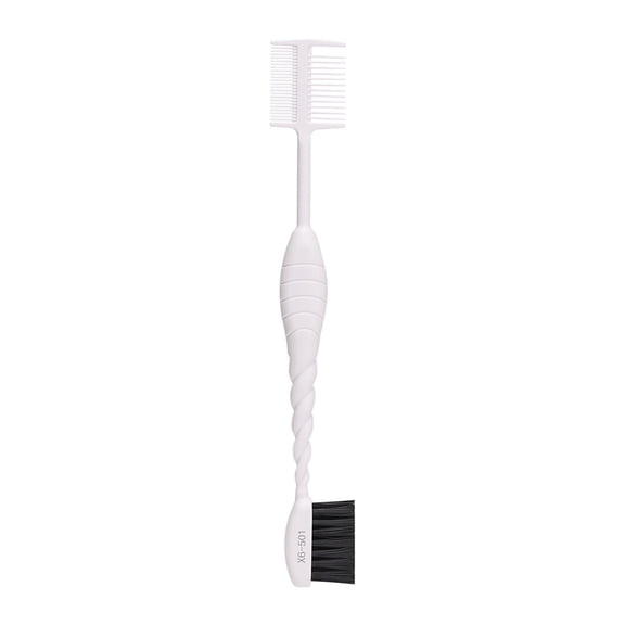 Professional Double Head Detangling Brush Fine Bristles And Pointed Tail Quick Styling Travel Essential