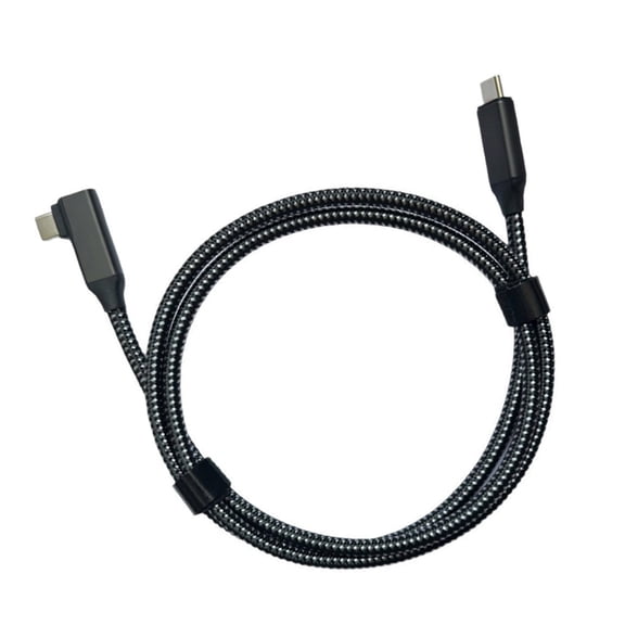 Professional Double USB C Camera Cable 5Gbps Transmission Speed Ergonomic 90 Degree Right Angled For R5C/7M4/Z5/Z30