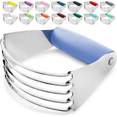 thumbnail image 1 of Professional Dough Blender & Pastry Cutter Made With Heavy Duty Stainless Steel-Lilac, 1 of 1
