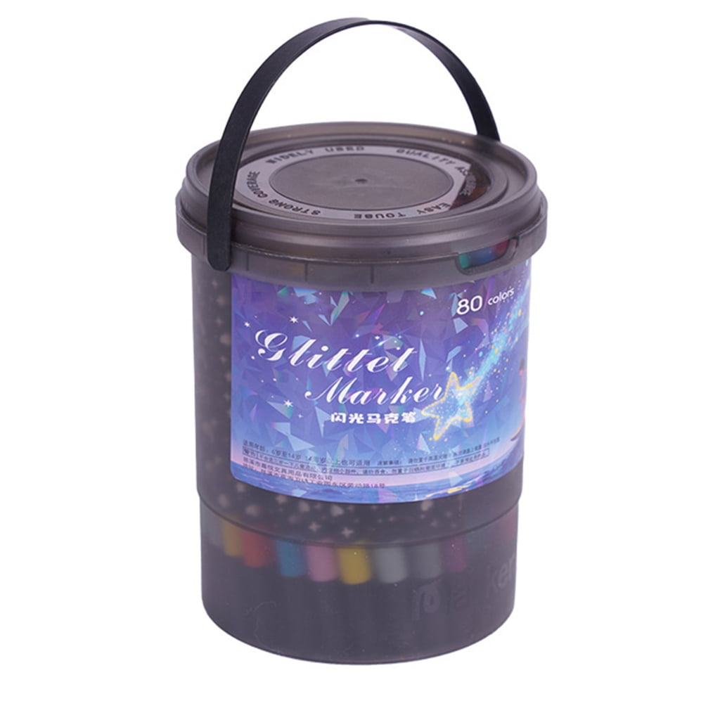 Acrylic Markers For Artist Student Drawing Craft Projects Practical Storage Case