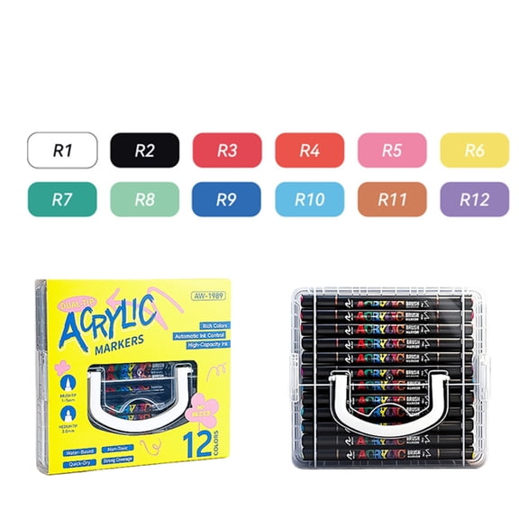 Professional Drawing Sketching Colored Art Markers with Safe Inks Smooth Writing Ready Bucket Packaging