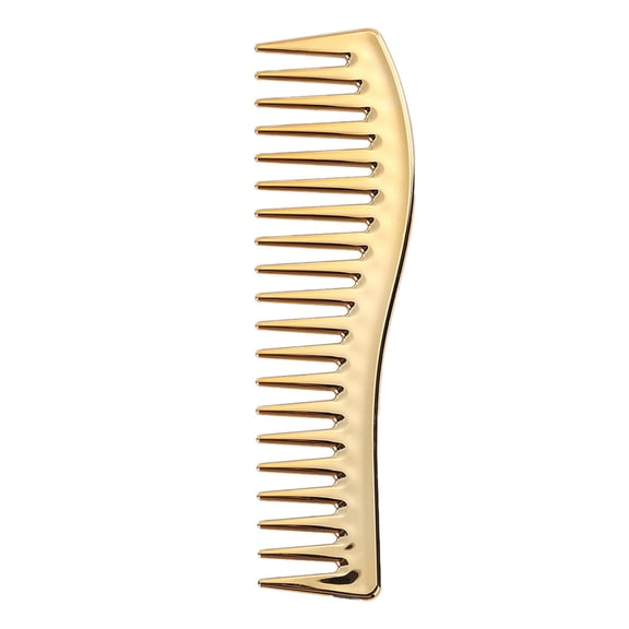 Professional Dressing Comb Metal Hair Combs For Hair Styling Long Hair Cutting Comb Short Styling Electroplated Comb