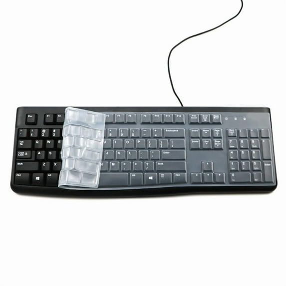 Professional Dustproof Waterproof Keyboard Cover Skin for K120 MK120 Corded Keyboard Skin Protectors Accessories