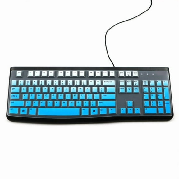 Professional Dustproof Waterproof Keyboard Cover Skin for K120 MK120 Corded Keyboard Skin Protectors Accessories