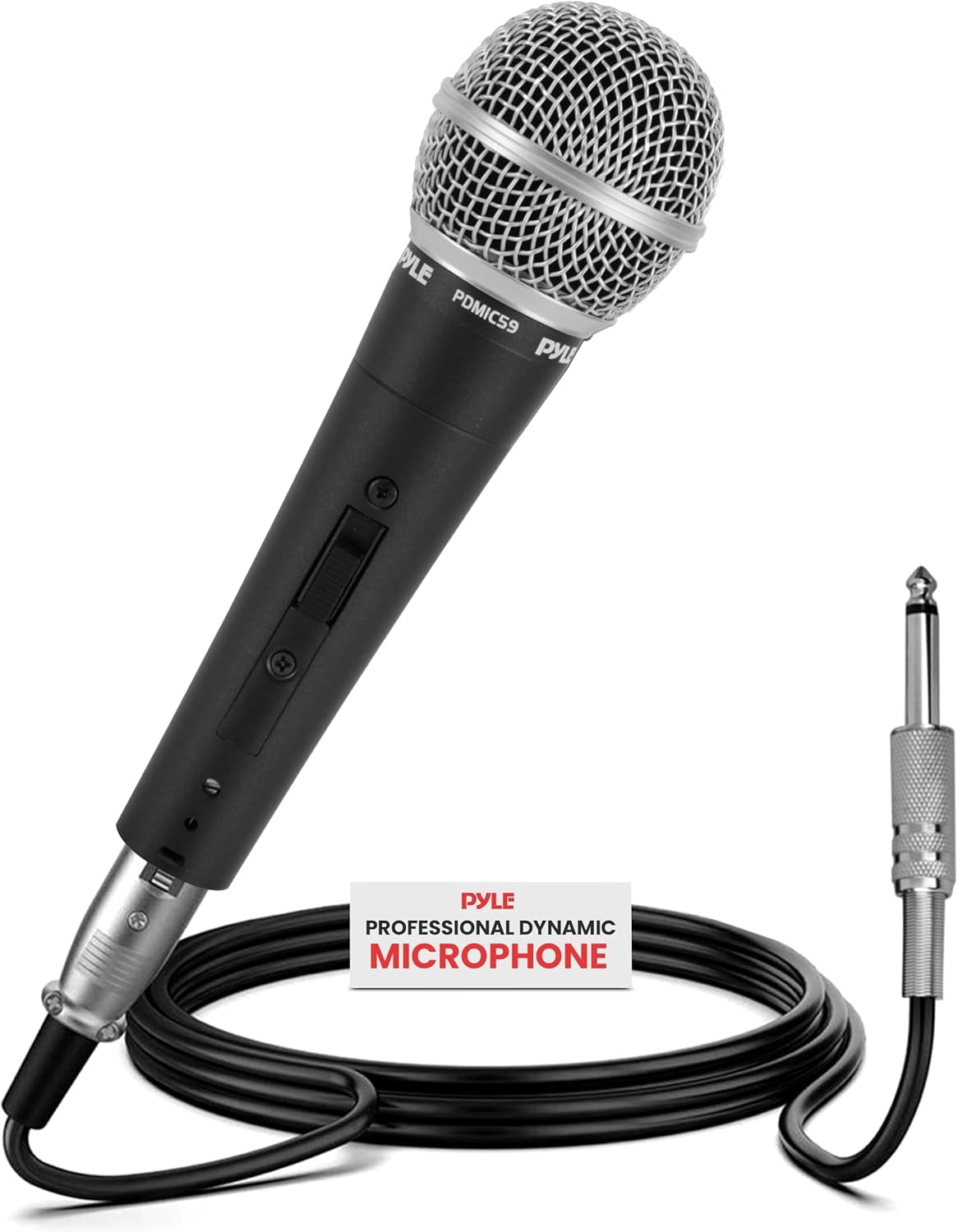 Professional Dynamic Vocal Microphone - Moving Coil Dynamic Cardioid ...