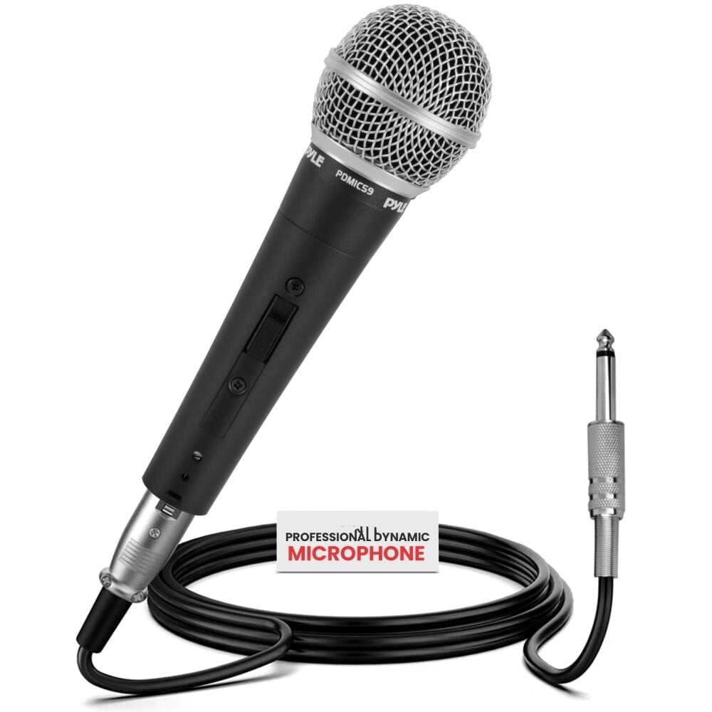 Professional Dynamic Vocal Microphone - Moving Coil Dynamic Cardioid ...