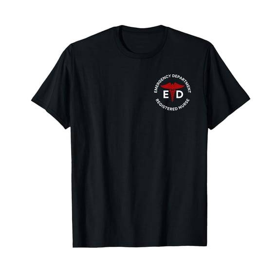 Professional ER Nurse Emergency Department T-Shirt for Nurses Week Appreciation