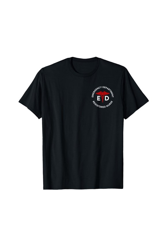Professional ER Nurse Emergency Department T-Shirt for Nurses Week Appreciation