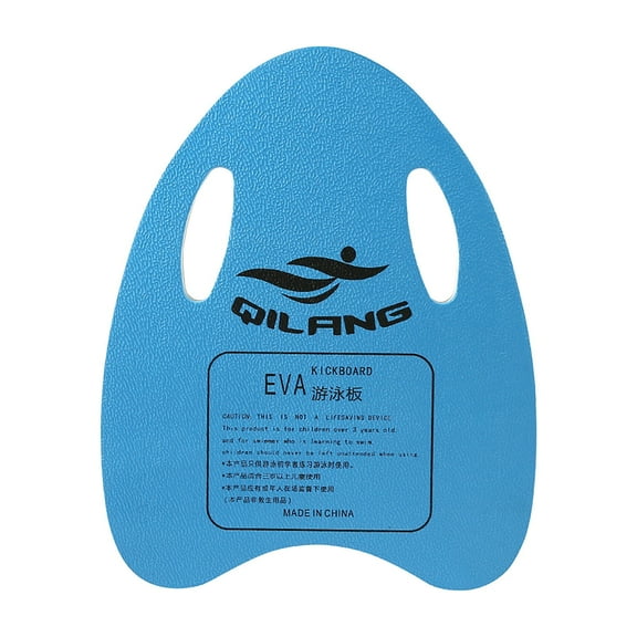 Professional EVA Kickboard for Swimming Training High Buoyancy Swim Board for Beginners Floating Training Aid with Hand Grips for Water Sports Blue