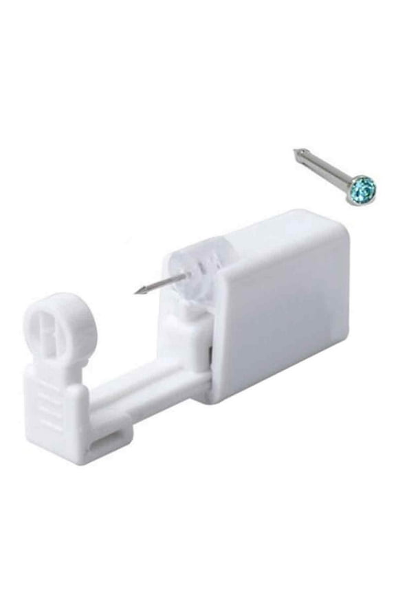 Professional Ear Nose Navel Body Piercing Gun Studs Tools Kits