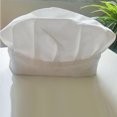 thumbnail image 1 of Professional Elastic Adjustable Men Women Cap Kitchen Cooking Baker Chef Hat, White, 1 of 1