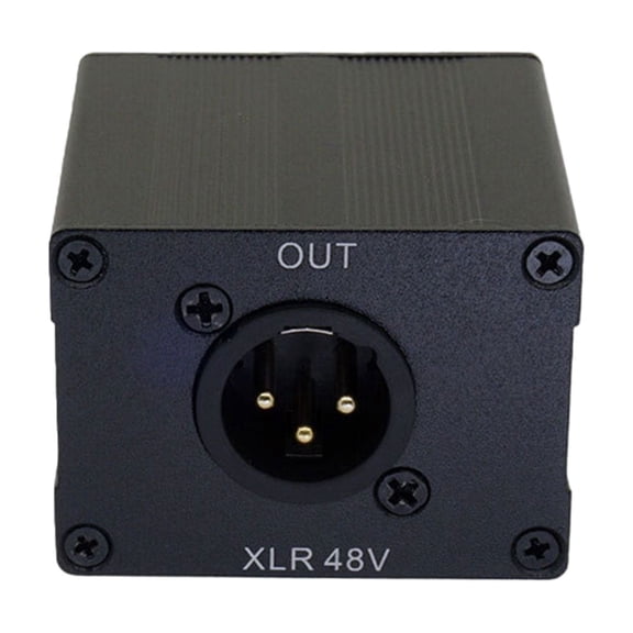 Professional Electret Mic XLR To 3.5mm Interfaces Converter Plugs and Play Design With Noise reductions Technology