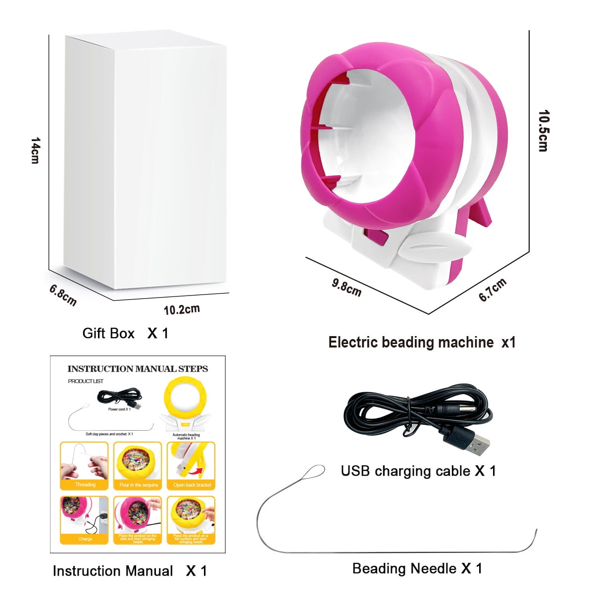 Professional Electric Flower Bead Spinner for DIY Jewelry Making ...