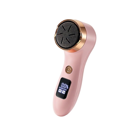 Professional Electric Foot Scrubber Rechargeable Pedicure Device LED Screen Callus Remover for Smooth Heel and Feet