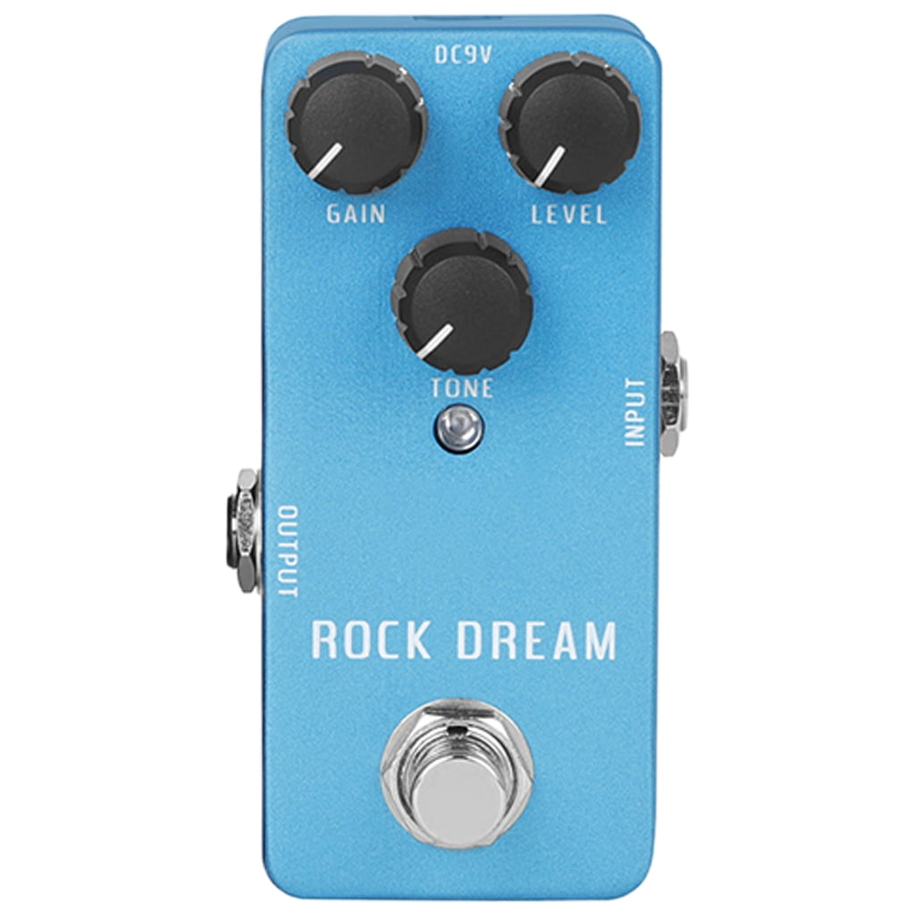 Professional Electric Guitar Overdrive Pedal for Electric Guitar & Bass Small Effect Pedal Processor of Overdrive Tone