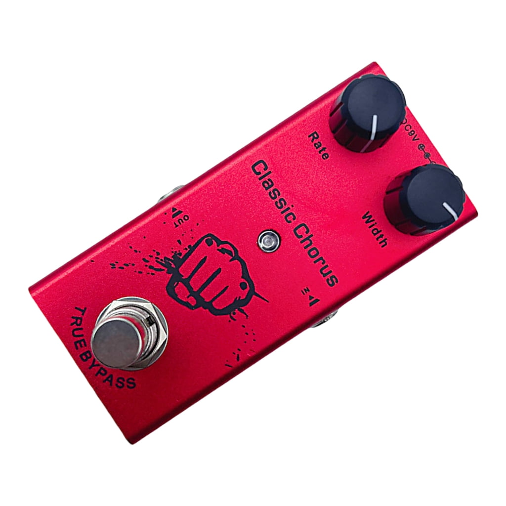 Professional Electric Guitar Overdrive Pedal for Electric Guitar & Bass Small Effect Pedal Processor of Overdrive Tone