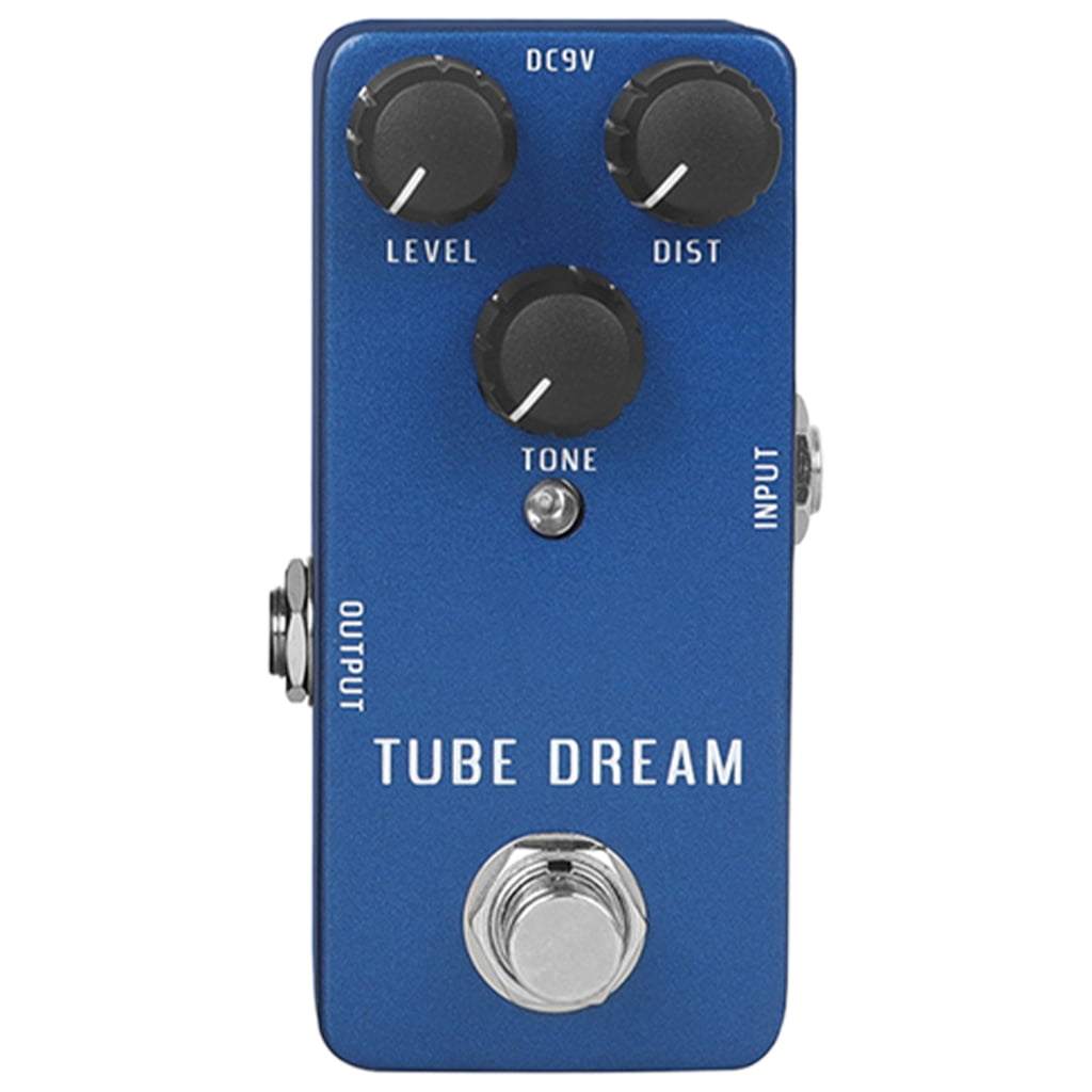 Professional Electric Guitar Overdrive Pedal for Electric Guitar & Bass Small Effect Pedal Processor of Overdrive Tone