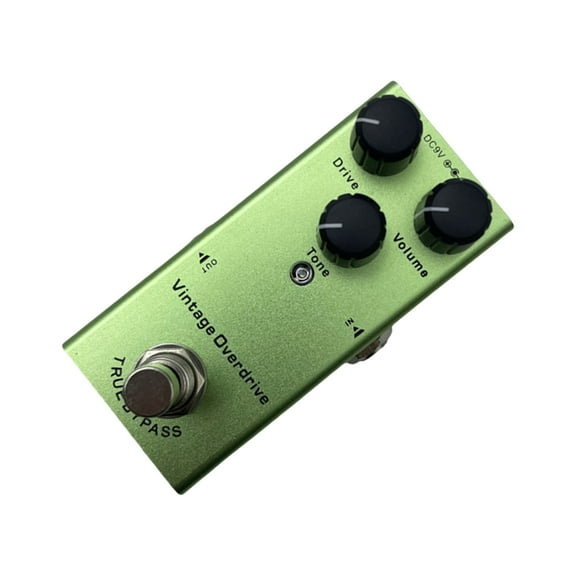 Professional Electric Guitar Overdrive Pedal for Electric Guitar & Bass Small Effect Pedal Processor of Overdrive Tone