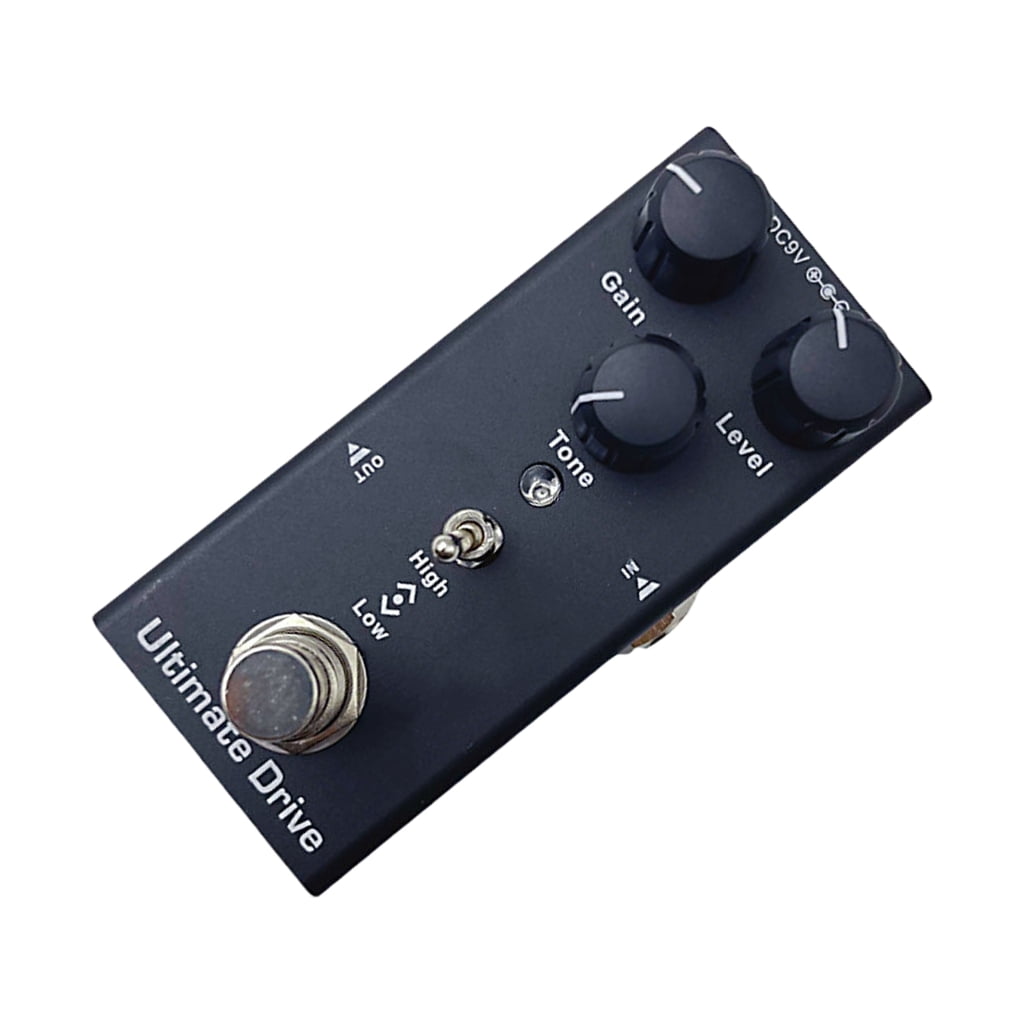 Professional Electric Guitar Overdrive Pedal for Electric Guitar & Bass Small Effect Pedal Processor of Overdrive Tone