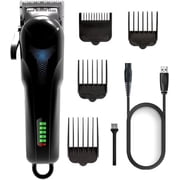 Professional Electric Hair Clippers for Men, Rechargeable Hair Cutting Machine with Taper Lever, Powerful Barber Hair Trimmer