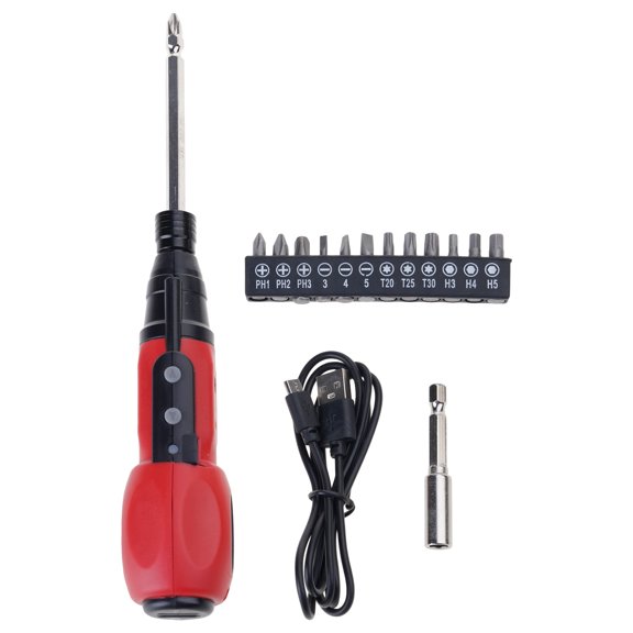 Professional Electric Screwdriver Multifunctional Rechargeable Portable for Small Repair Craft Electronics Assembly