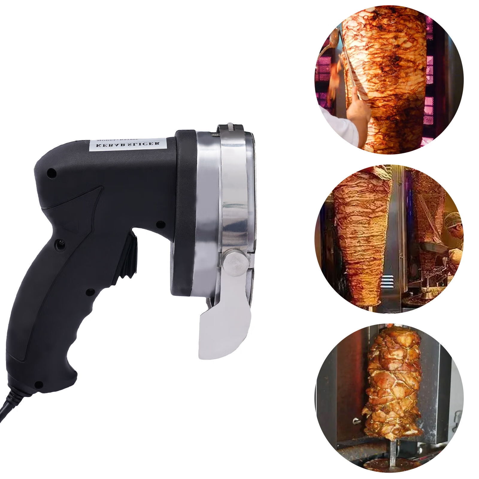 Professional Electric Shawarma Doner Kebab Knife Electric Barbecue