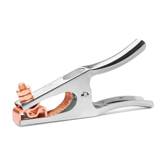 Professional Electric Welding Ground Clamp Plated Jaw Enhances Safety 500A Electroplated Welding Earth Clip US Type