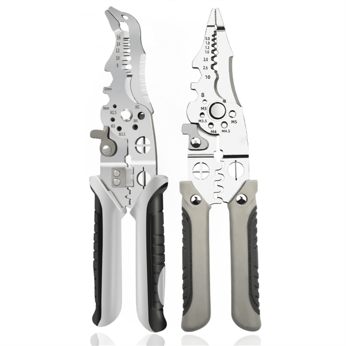 Professional Electrical Wire Stripper, Cutter & Crimper Pliers ...