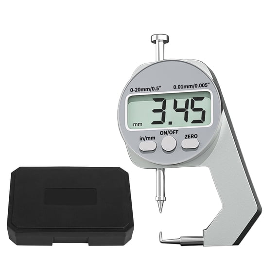 Professional Electronic Thickness Gauges with Fast Responses Time Multifunction Digital Micrometers Metal Thickness Meter