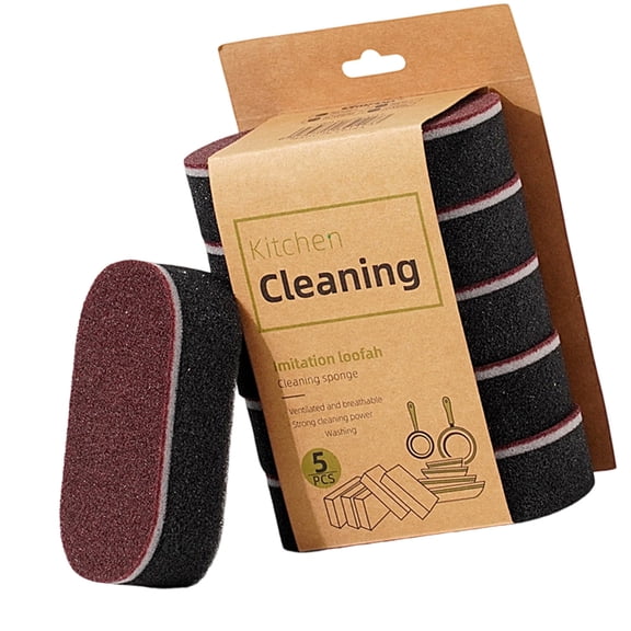 Professional Emery Sponge Scrubber Industrial Strength Sanding Sponge for Removal Stain on Ceramics Glass