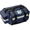 Professional Empty Blue First Responder Bag Home First Aid Kit Compact