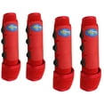 thumbnail image 1 of Professional Equine Medium 4-Pack Sports Medicine Splint Boots Red 41RDC, 1 of 1