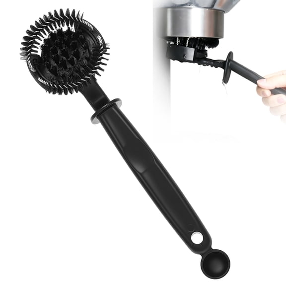 Professional Espresso Coffee Machine Cleaning Brush, Diameter 2 Inch 360° Cleaning for Group Head with Detachable Head for Home Barista