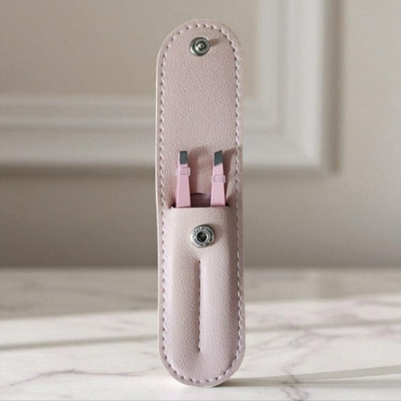 Professional Eyelash Curler & Tweezers Set Stainless Steel, Compact & Ideal for Lash Extensions