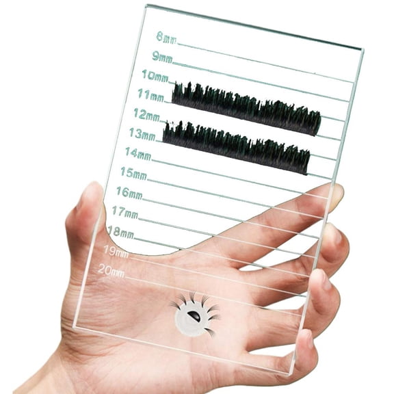 Professional Eyelash Extension Tray With Transparent Lid And Compartments For Salon Studio And Home Use