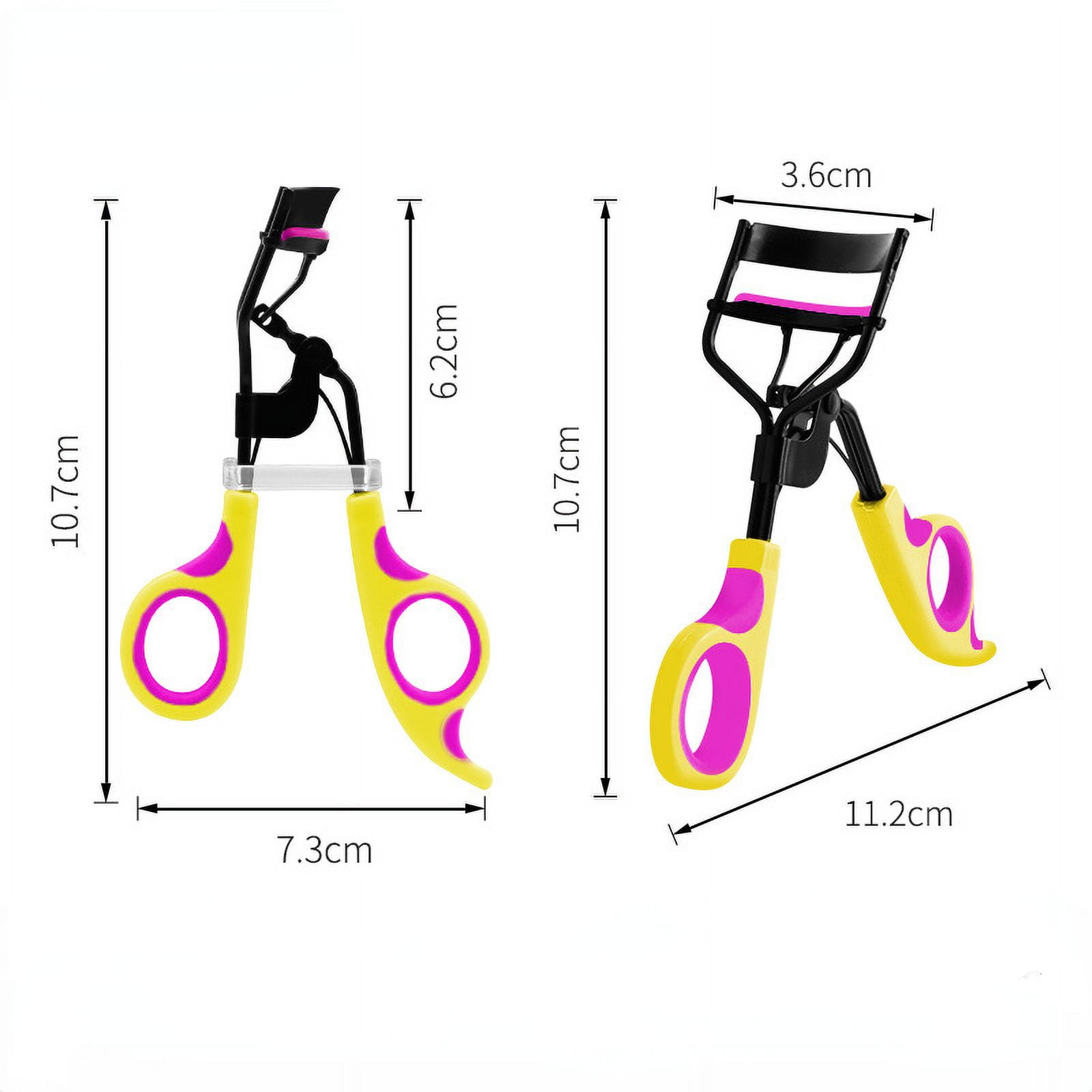 Professional Eyelashes Curling Tweezers Clips Eyelash Curler for Women Long Lasting Eyes Fits All Eye Shapes Make Up Accessories