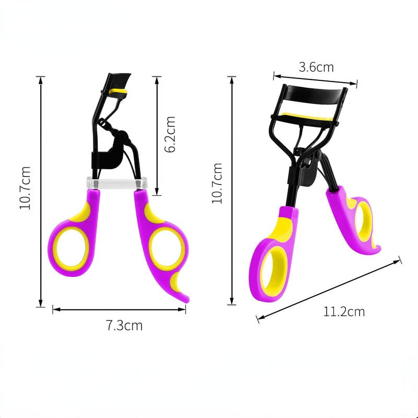 Professional Eyelashes Curling Tweezers Clips Eyelash Curler for Women Long Lasting Eyes Fits All Eye Shapes Make Up Accessories