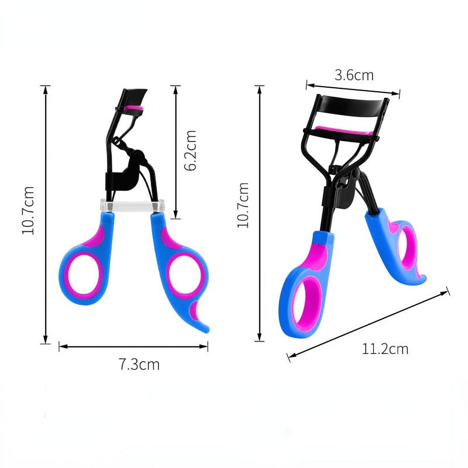 Professional Eyelashes Curling Tweezers Clips Eyelash Curler for Women Long Lasting Eyes Fits All Eye Shapes Make Up Accessories