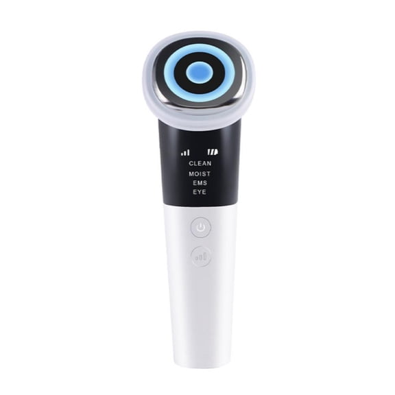 Professional Facial Device For Skincare EMS Microcurrent Hot Compress Light Therapy Rhombus Electrode Portable Compact For Women Travel Type-C Charging 3 Temp Modes
