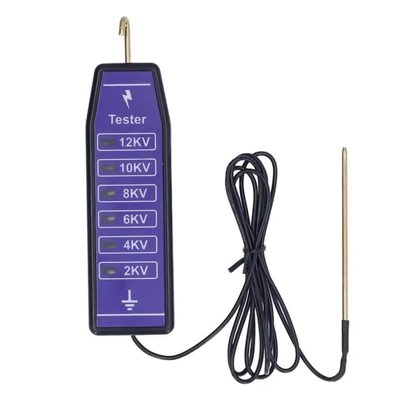 Professional Farmers Fence Voltages Testing Tool 2-12KV Electric Fence Voltages Fault Finder With 6 Indicators Light