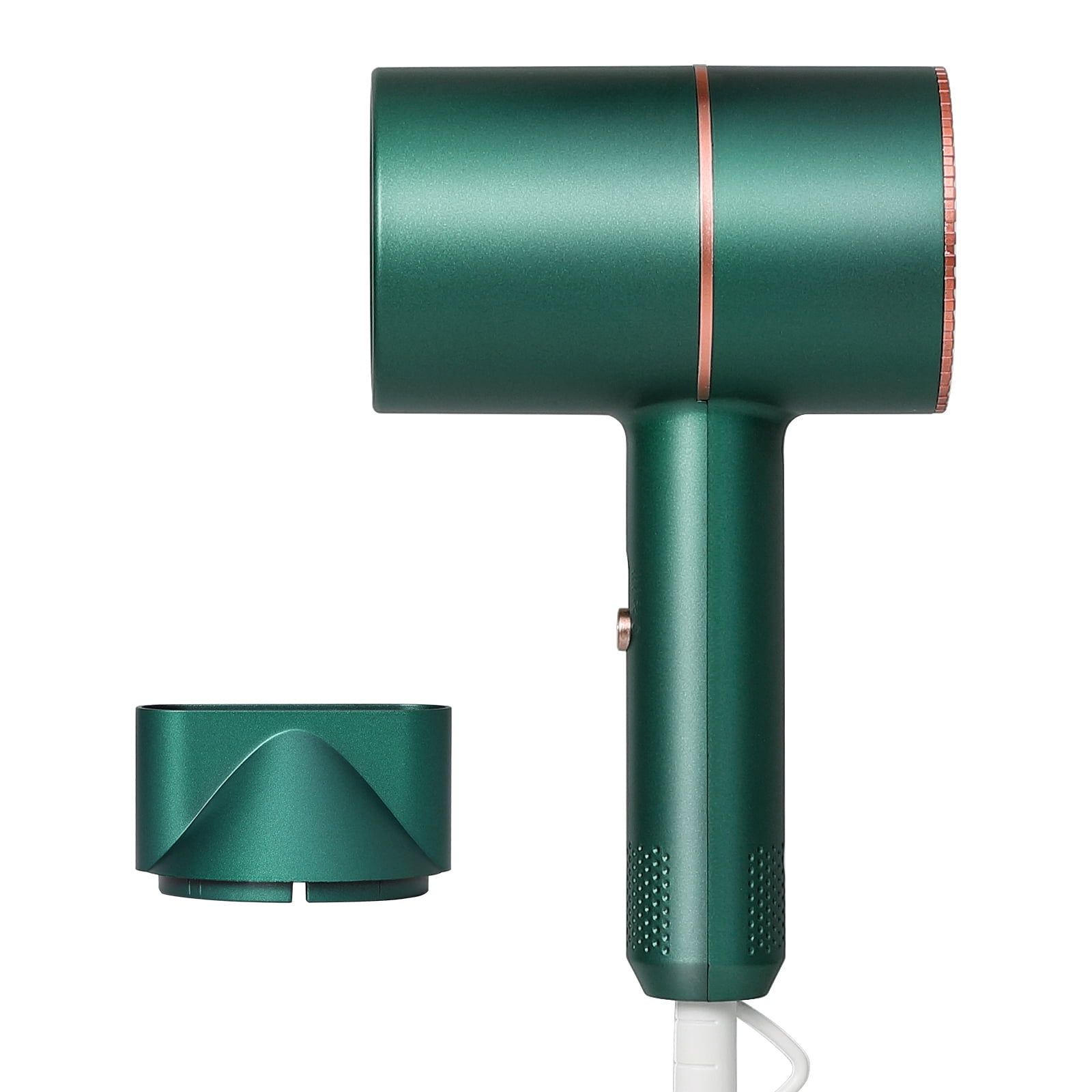 Professional Fast Negative Ion Portable Hair Dryer without Damaging Hair-Green
